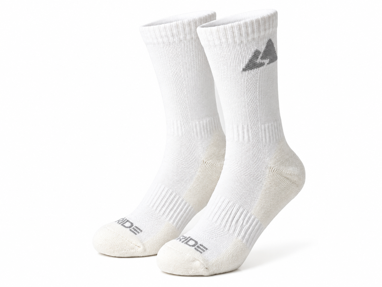 Off-White Merino Wool Hiking Socks