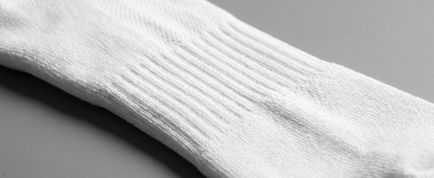 Off-White Merino Wool Hiking Socks