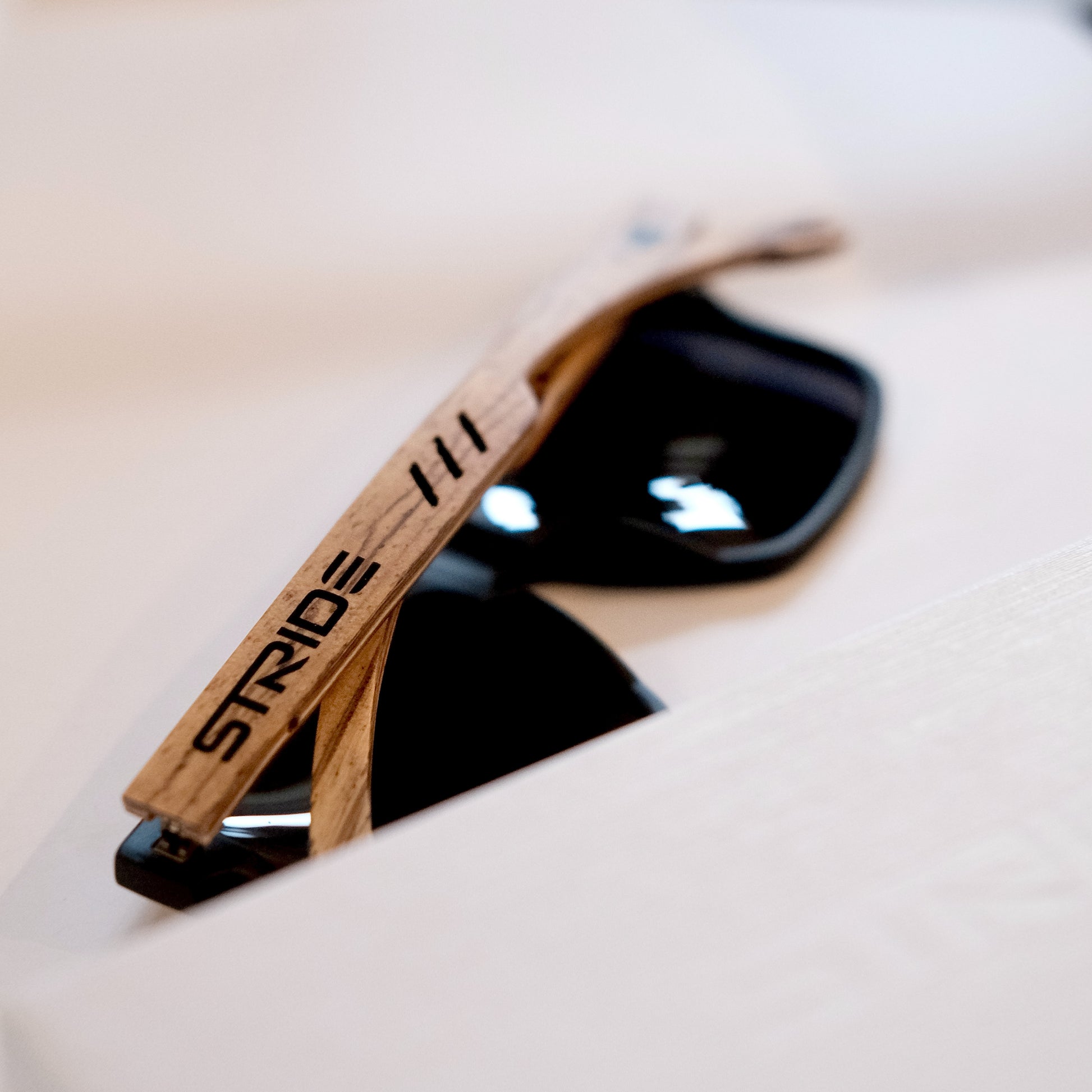 Lightweight bamboo sunglasses for hiking and outdoor adventures