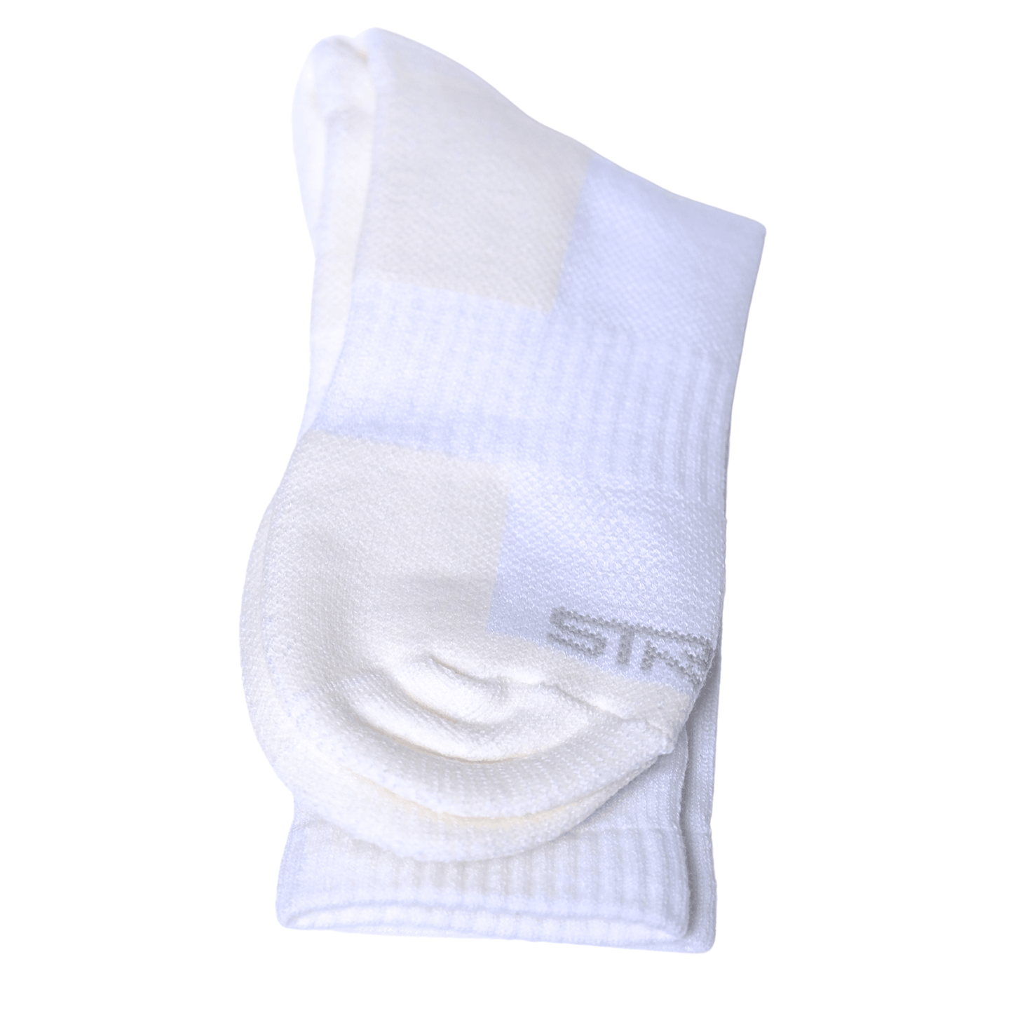 Hochwertige weiße Merino-Crew-Socken für Wandern, Aktivitäten und Laufen