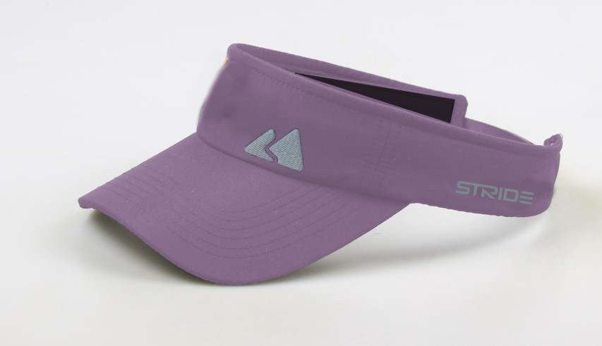 Unisex sun visor cap for hiking and running with UV protection