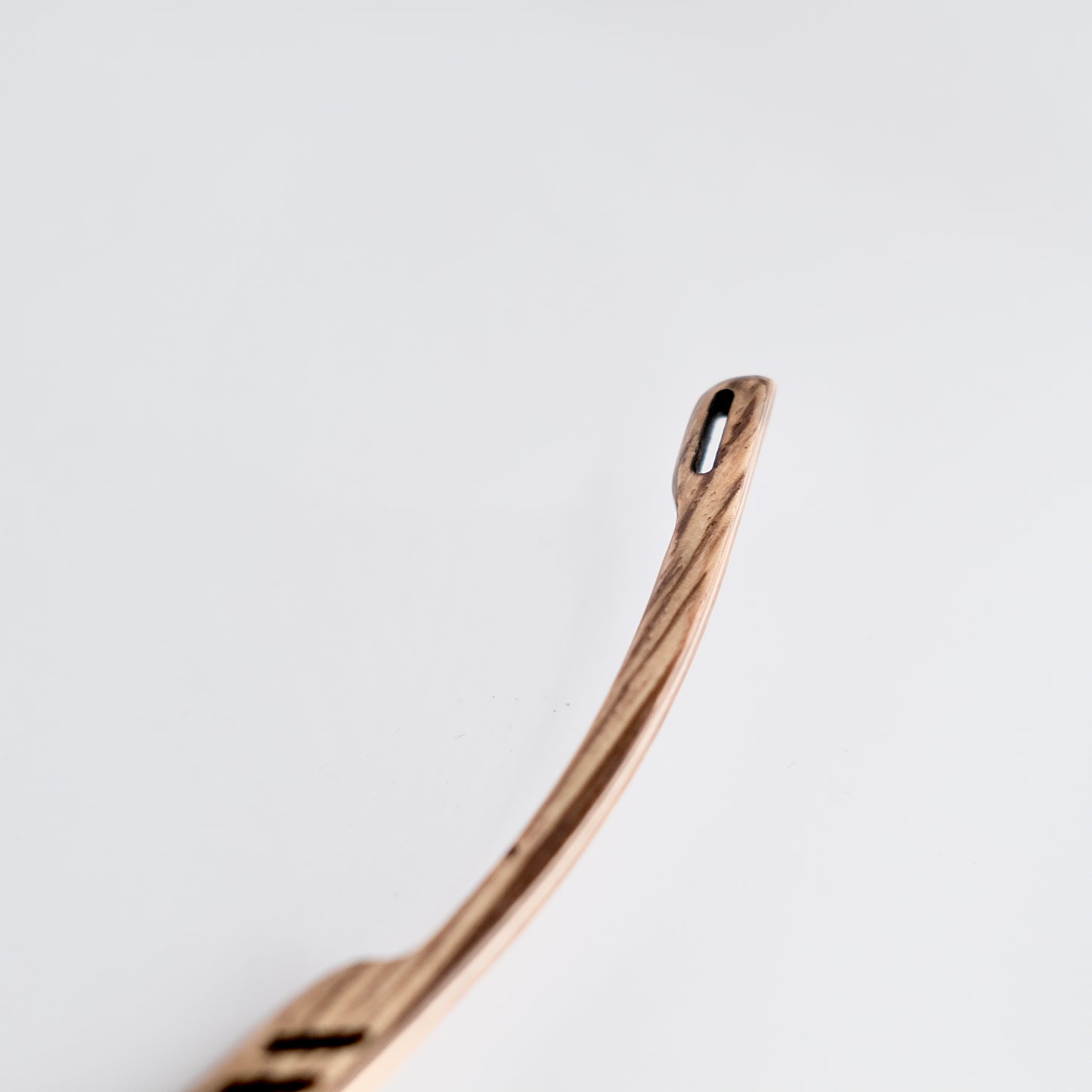 Eco-friendly bamboo sunglasses with natural grain texture