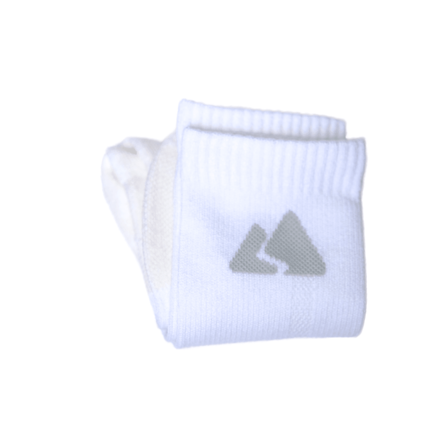 Hochwertige weiße Merino-Crew-Socken für Wandern, Aktivitäten und Laufen