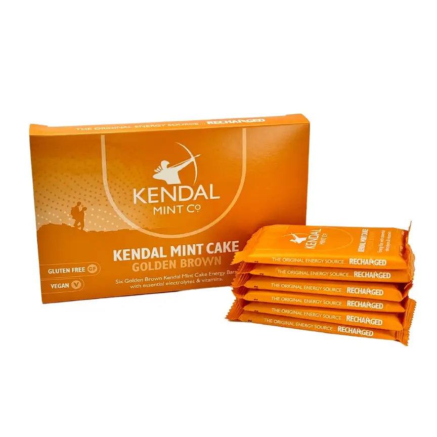 KMC NRG BAR Kendal Mint Cake Pocket Energy Bar - Golden Brown