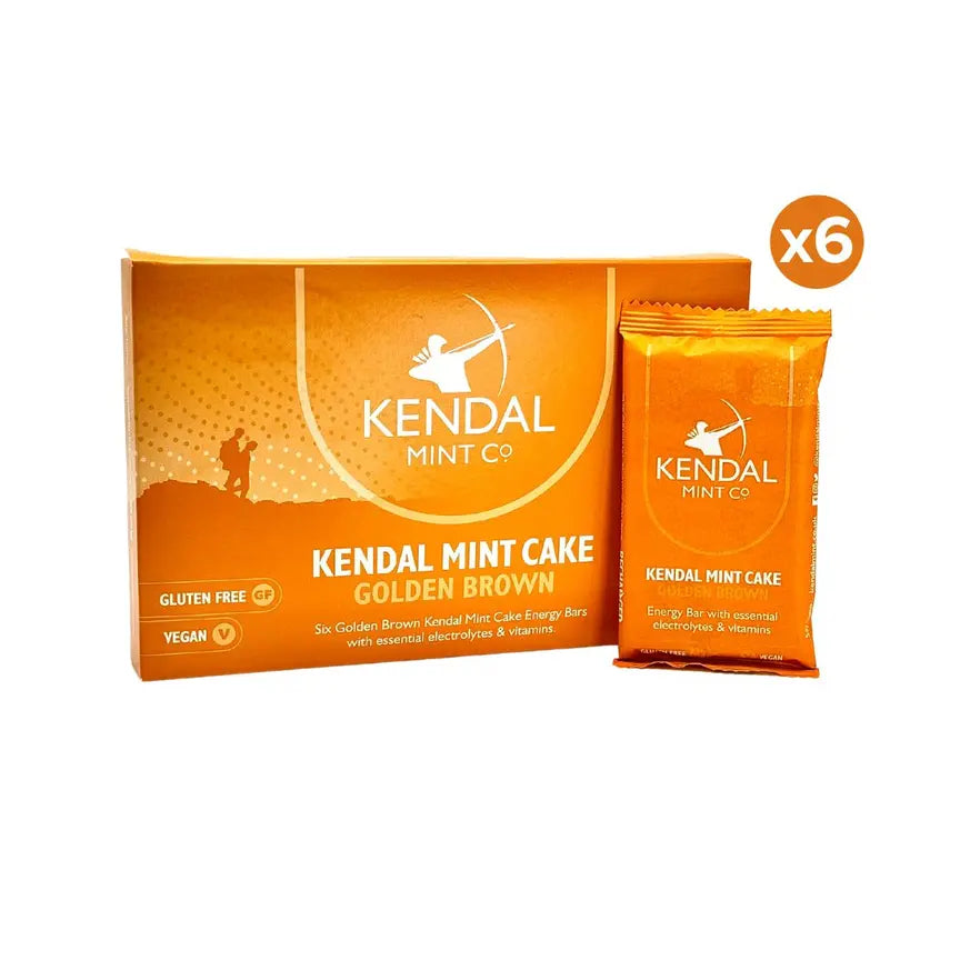 KMC NRG BAR Kendal Mint Cake Pocket Energy Bar - Golden Brown