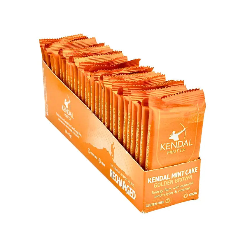 KMC NRG BAR Kendal Mint Cake Pocket Energy Bar - Golden Brown