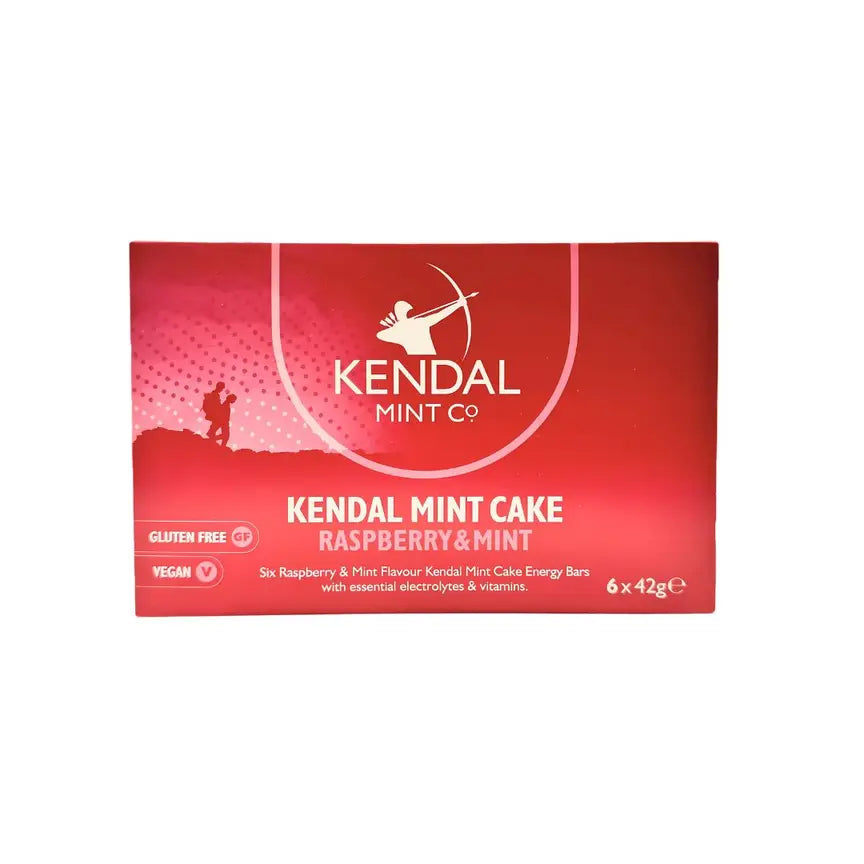 KMC NRG BAR Kendal Mint Cake Pocket Energy Bar - Raspberry & Mint