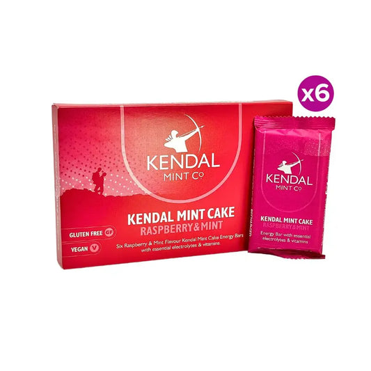 KMC NRG BAR Kendal Mint Cake Pocket Energy Bar - Raspberry & Mint