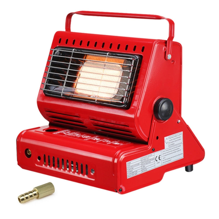 Multifunctional Portable Outdoor Camping Trip Gas Heater Gas Stove Burner, Powered by Dual Gas Tank (Not Included), Dual Gas Tank