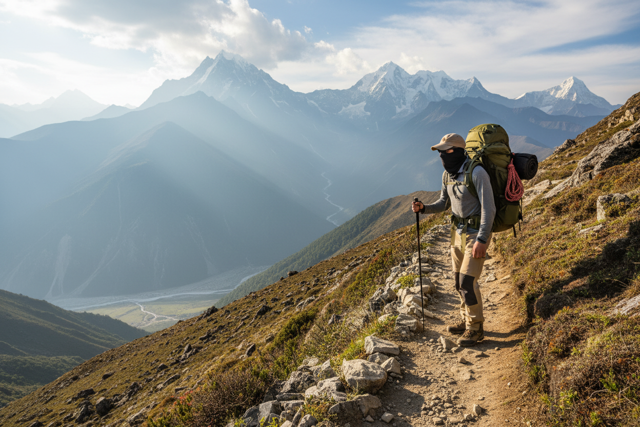 make the landscape look more real like somewhere in the lake district or himalayas