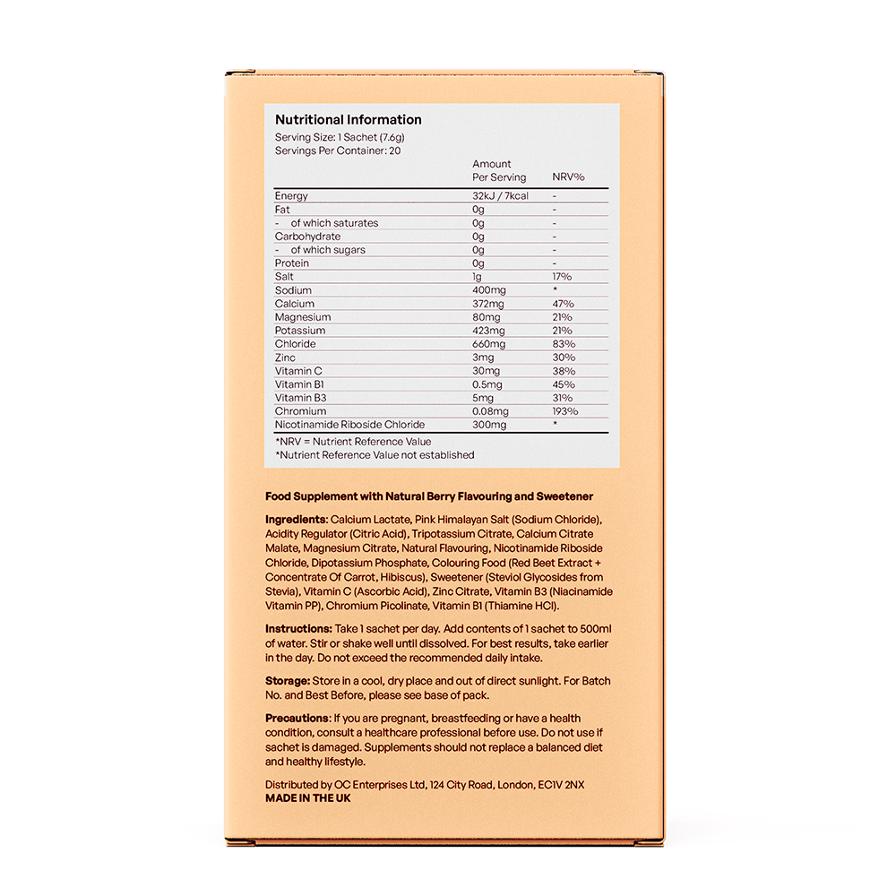 Odv Daily Electrolyte + NAD⁺ Complex